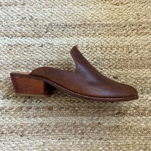 Teysha La Guapa Eterna Women’s Handcrafted Leather Mules Size 39 Boho Western